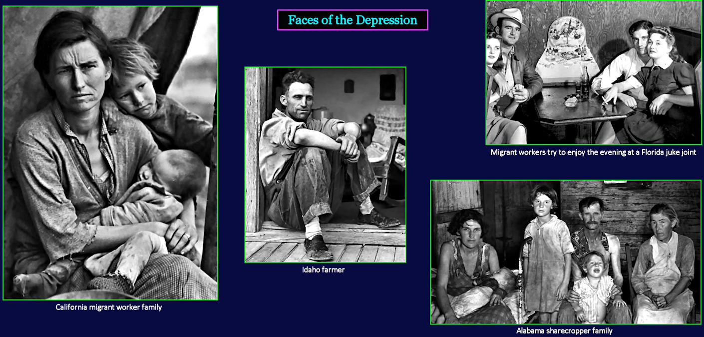 Faces of the Depression, 1930s